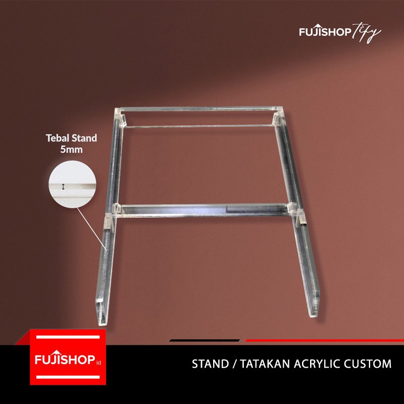 Jual Stand Tatakan Acrylic Custom Shopee Indonesia