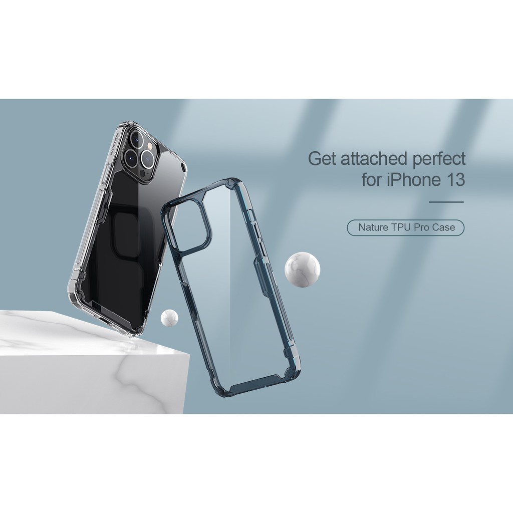 Jual CASE PREMIUM IPHONE 13 PRO MAX / PRO / MINI NILKIN NATURE TPU PRO ...