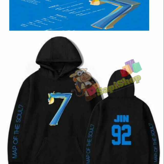 Jual (COD) TERMURAH!! JAKET HOODIE JUMPER KPOO BTS PERSONA MAP OF THE ...