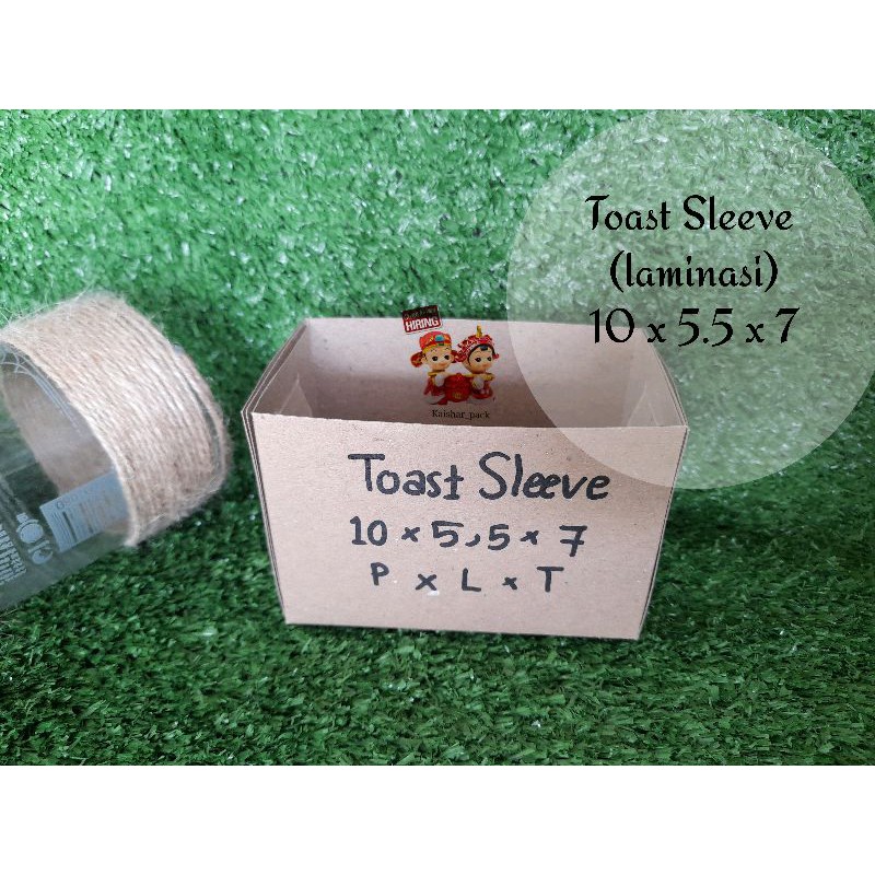 Jual BOX TOAST SLEEVE / TOAST / BOX ROTI /PACK ISI 100 Shopee Indonesia