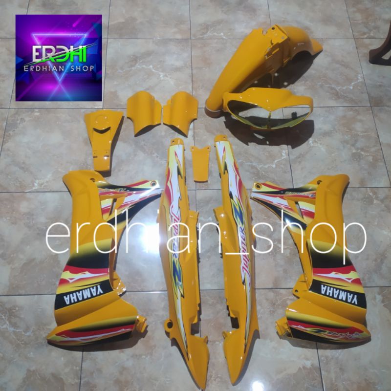 Jual Cover Body Bodi Full Set Halus Jupiter Z Lama Old Kuning Full