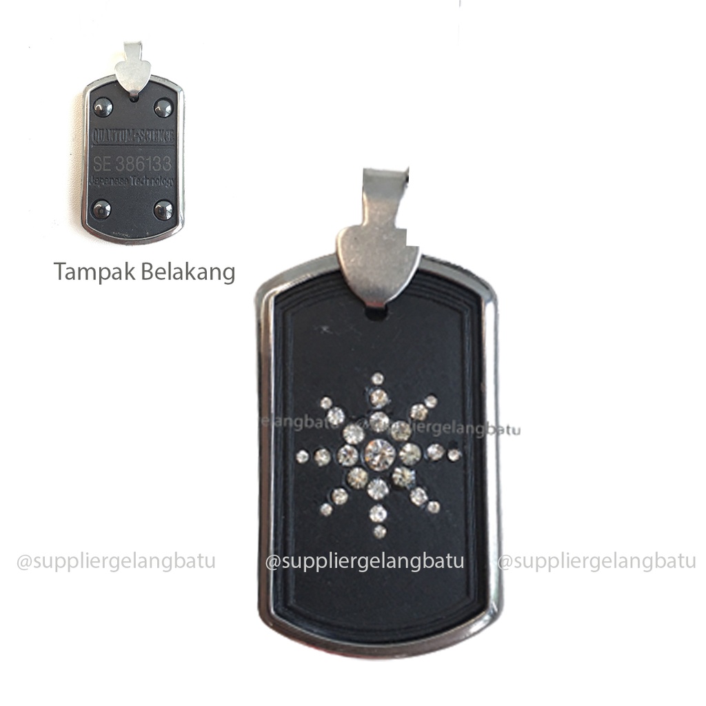 Jual Bandul Kalung Kesehatan Tormalin Magnet AntiVirus Terapi ...