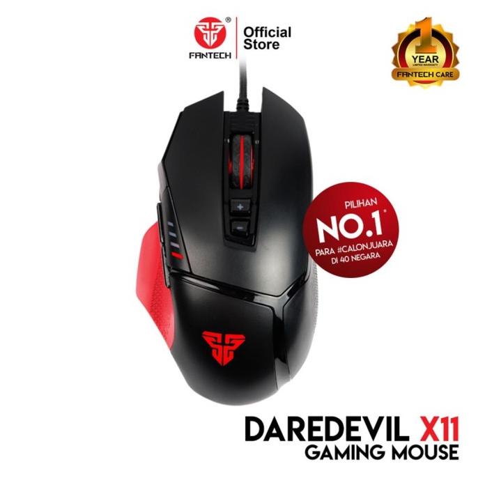 Jual Fantech Gaming Mouse X11 DAREDEVIL | Shopee Indonesia
