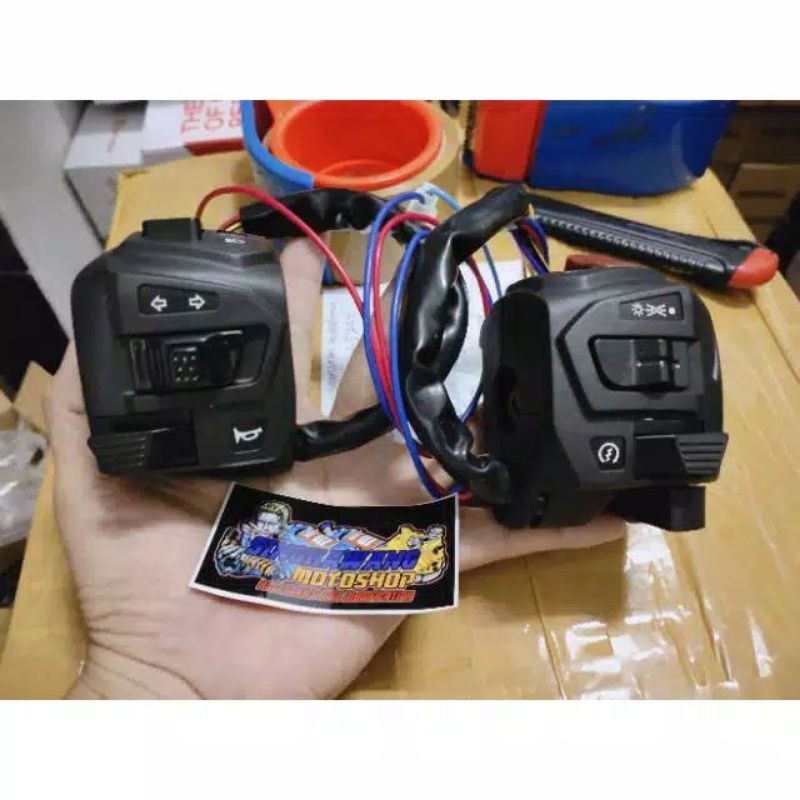 Jual Saklar Motor Yamaha Nmax Set Led Model Pulsar Pnp Nmax Atau Universal Shopee Indonesia