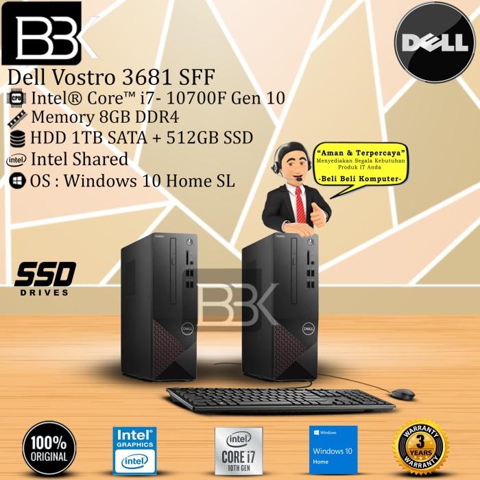 DELL Vostro 3681 メモリー16GB、256SSD+HDD1TB - Windowsデスクトップ