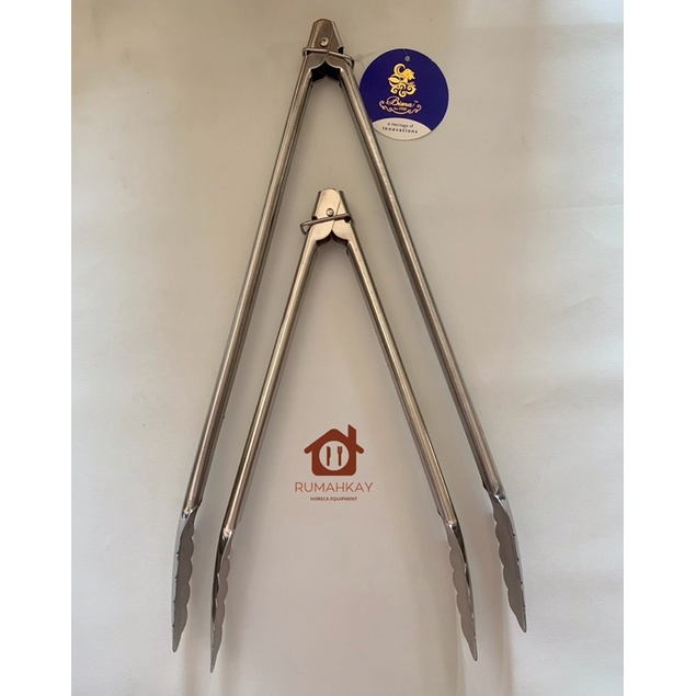 Jual Bima Kitchen Tong / Capitan Makan stainless steel tebal Inox ...