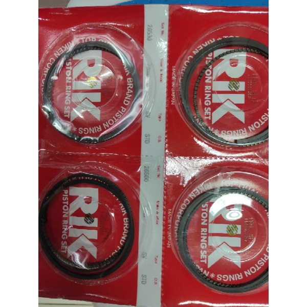 Jual ring piston rik japan suzuki aerio & swift & X over | Shopee Indonesia