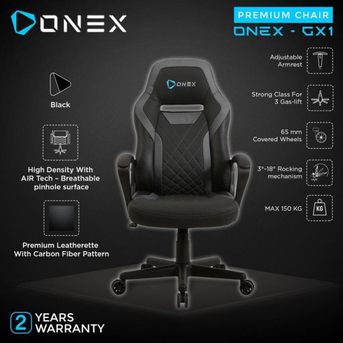 Jual Kursi Onex GX1 - Kursi Gaming Onex GX1 - Premium Quality Gaming Chair - Biru | Shopee Indonesia