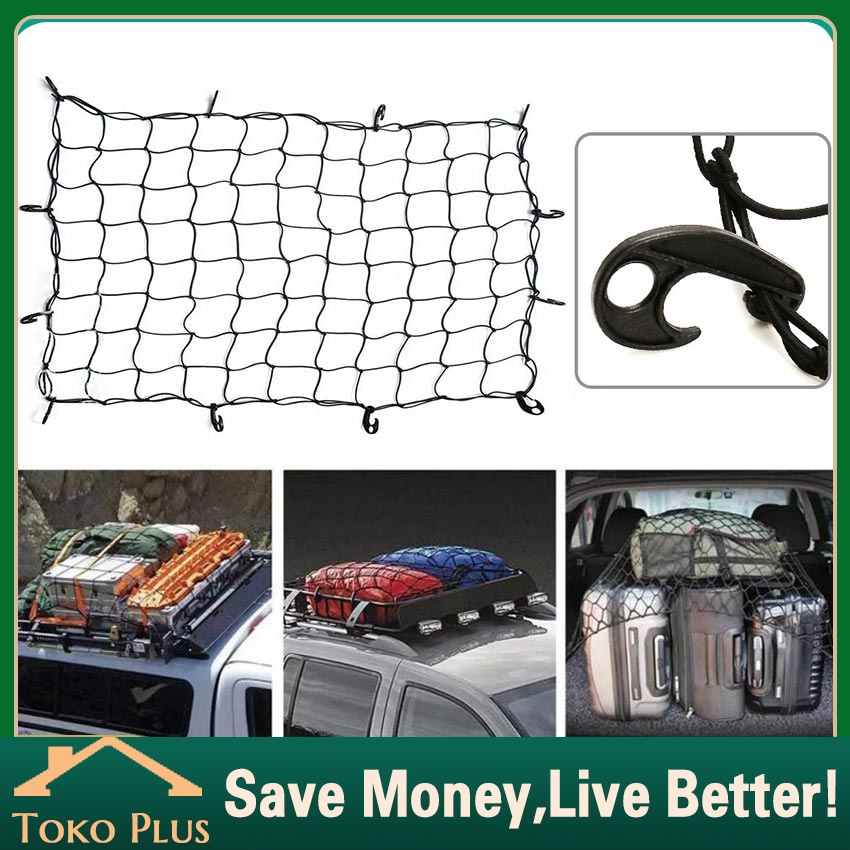 Jual 120CM Jaring Atap Mobil / Cargonet Atap Cargo net mobil/ Tali atap ...