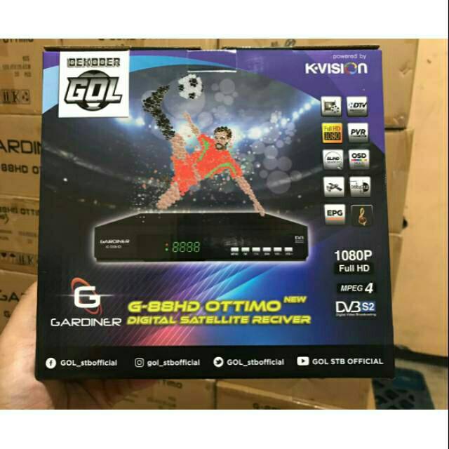 Jual Receiver Gardiner ottimo (kvision) Shopee Indonesia