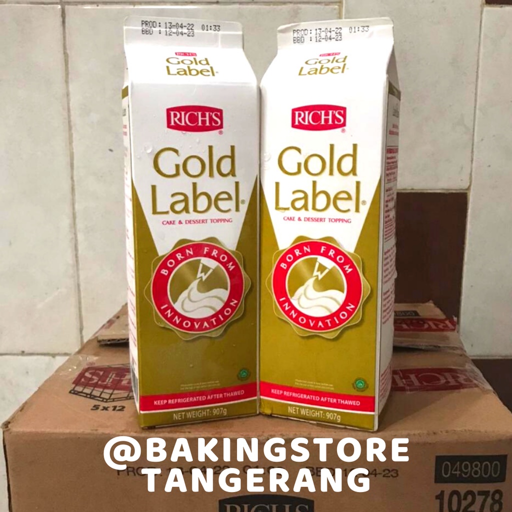 Jual Richs Gold Label | Rich's Whipping Cream 907 gr | Shopee Indonesia