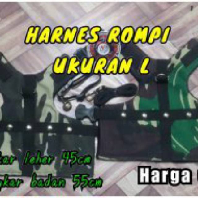 Jual Harness Rompi 3in1 ukuran L | Shopee Indonesia