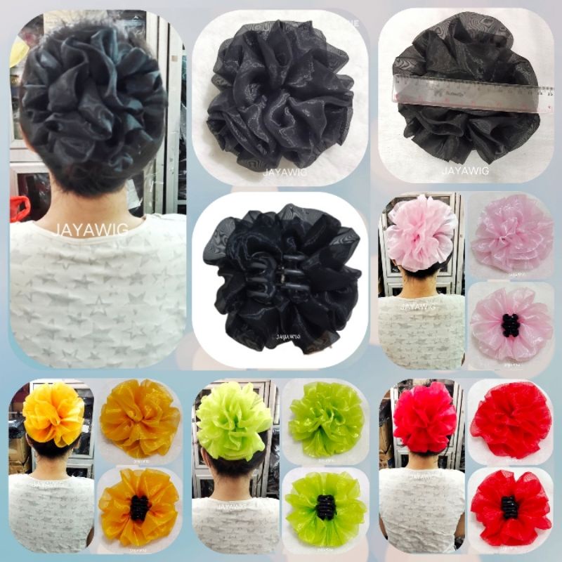 Jual Jepit Cepol Hijab Jepitan Rambut Dari Kain Aksesoris Rambut ...