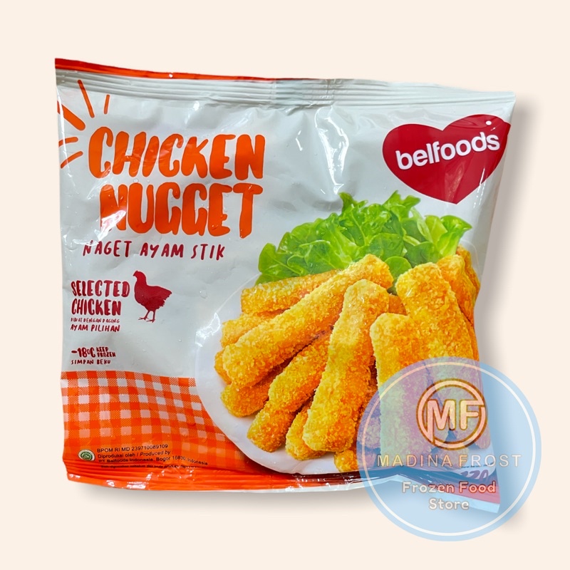 Jual BELFOODS CHICKEN NUGGET STICK 170g | Shopee Indonesia