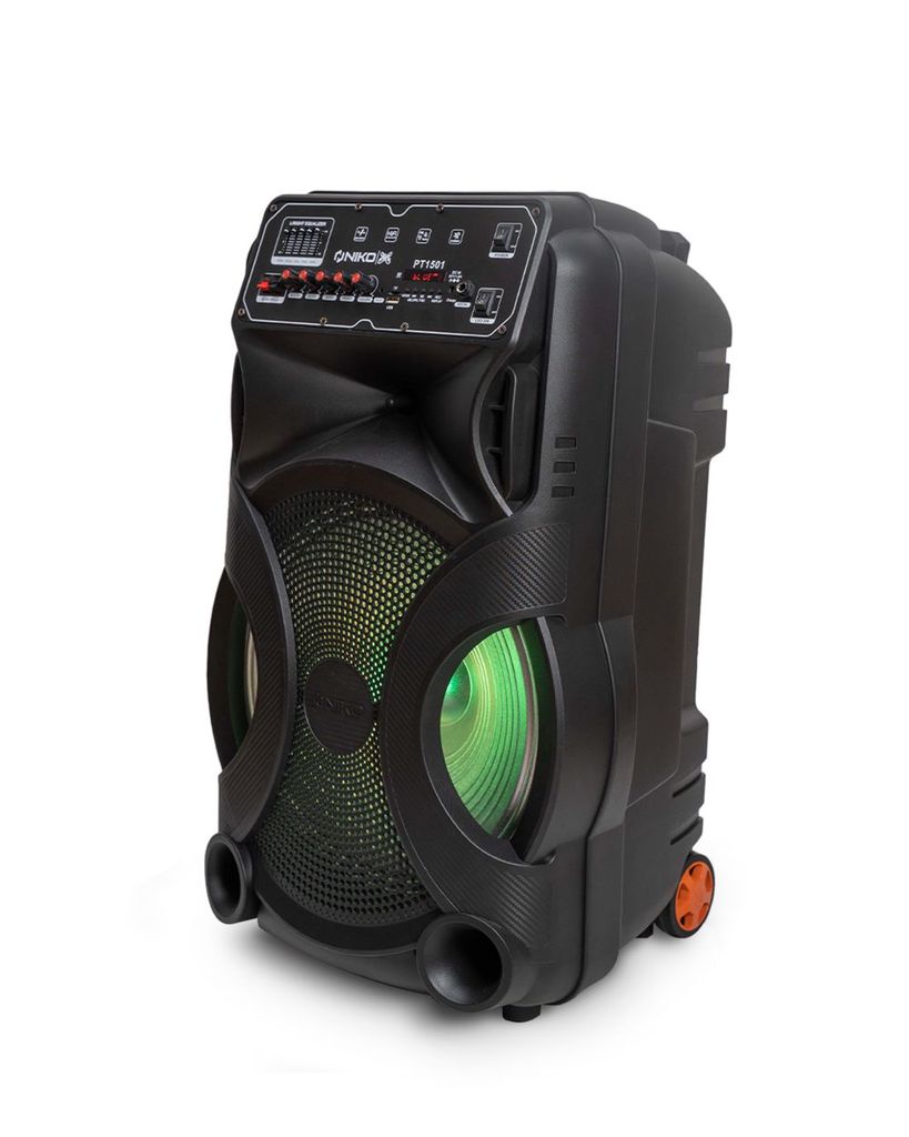Jual NIKO Speaker Karaoke Speaker SLANK PT1501 (Plastic Troley Speaker