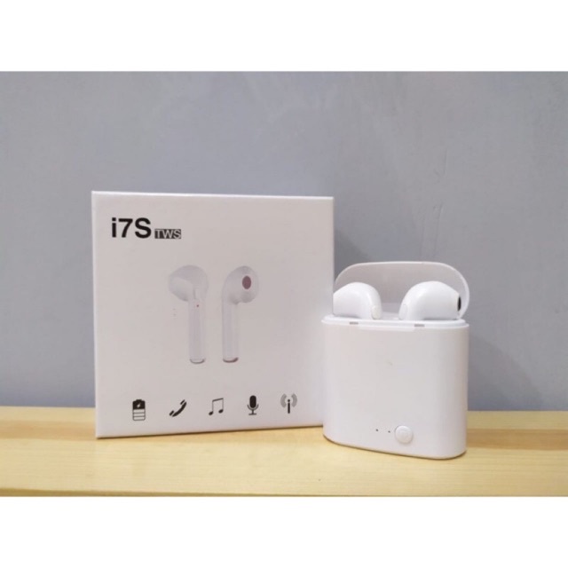 Jual Headset Bluetooth i7S Earphone i7S TWS Wireless Shopee Indonesia