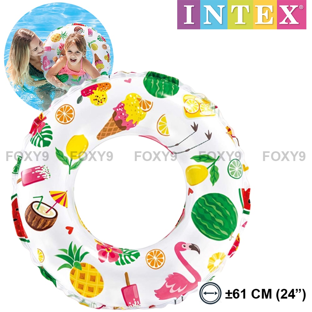 Jual INTEX 59241 Ban Pelampung Renang Anak 61cm | Shopee Indonesia