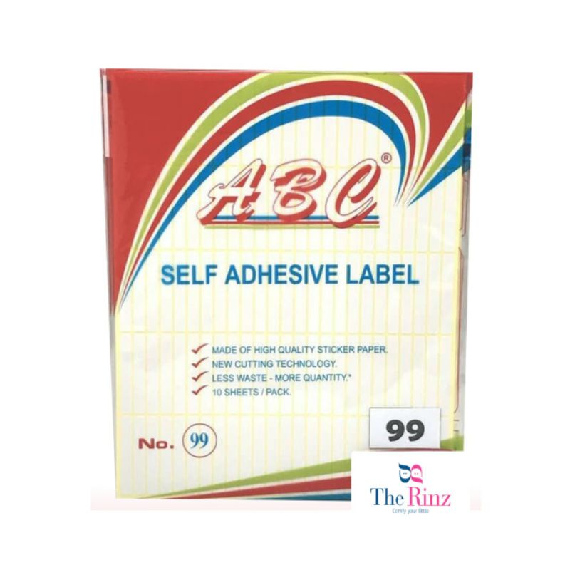 Jual Sticker Label 99 ABC | Shopee Indonesia