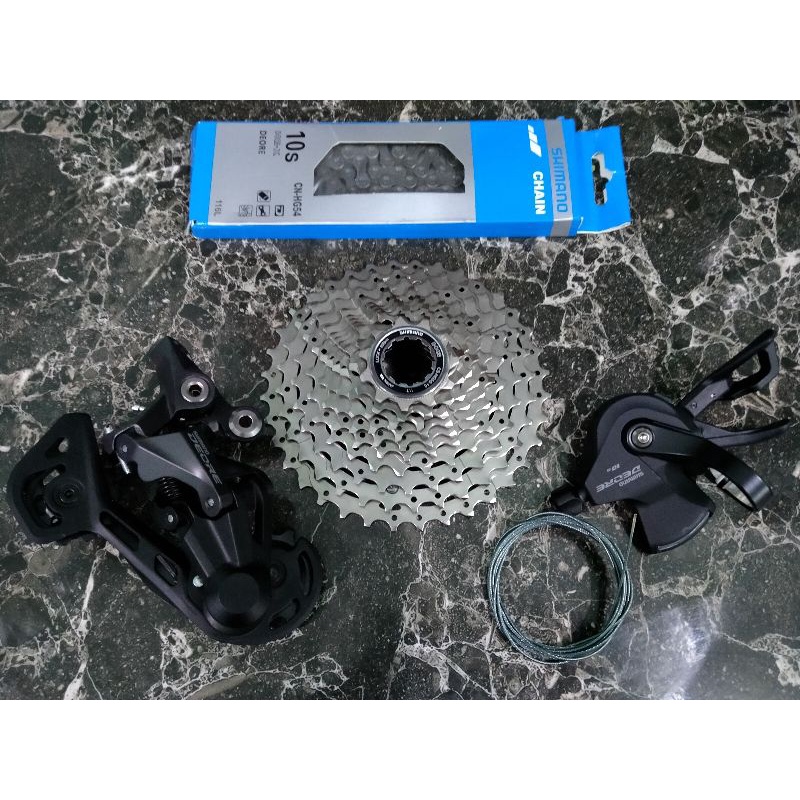 Deore M4100 Harga Groupset Shimano Deore 10 Speed Grupset Groupset - Main Image