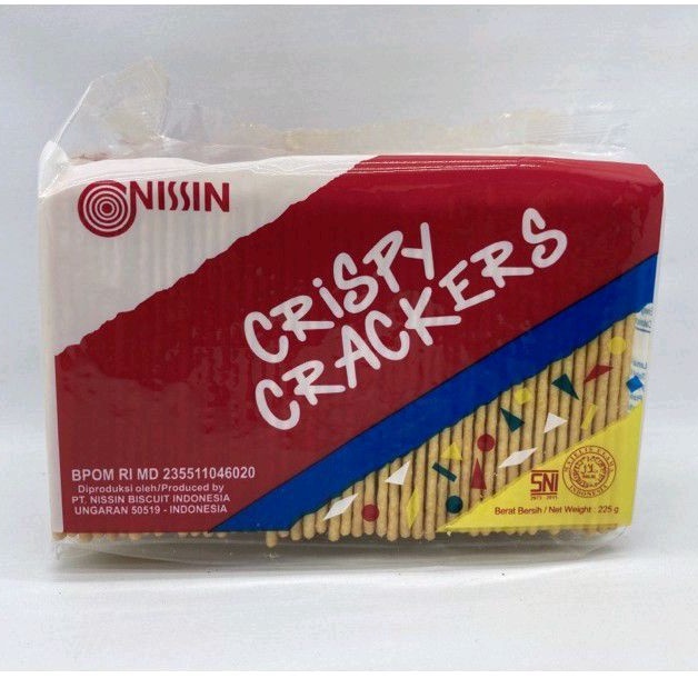 Jual Nissin Crispy crackers/Crispy Crackers 225 gram Shopee Indonesia