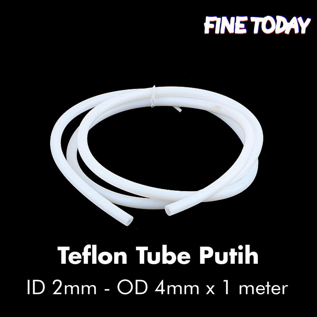 Jual PTFE Teflon Tube Putih for Bowden 1.75mm Filament 3D Printer ID2 ...