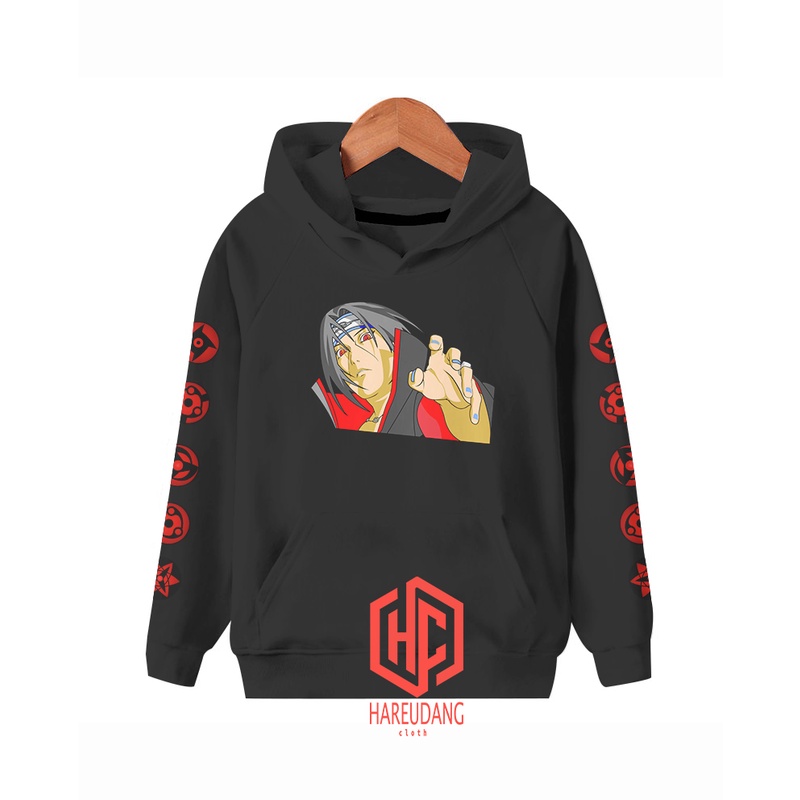 jaket Hoodie Anak akatsuki uchiha itachi