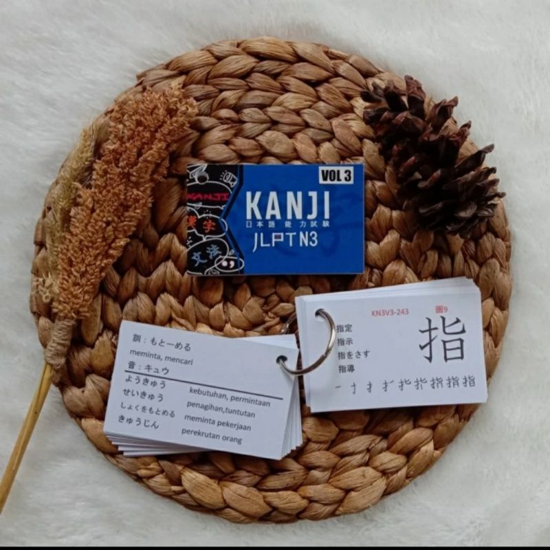 Jual Flash Cards KANJI JLPT N5 N4 N3 N2 N1 Bahasa Jepang Shopee Indonesia