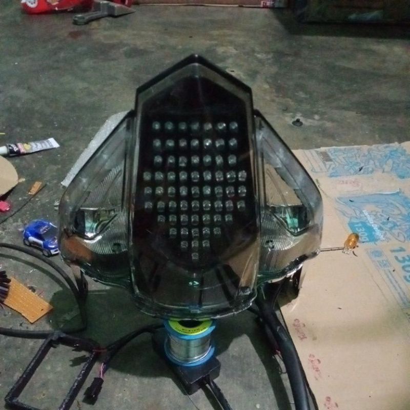 Jual stoplamp jupiter mx new runing 10mode Shopee Indonesia