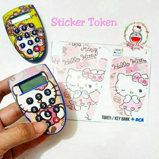 Jual Sticker Token/Key Bank Custom | Shopee Indonesia