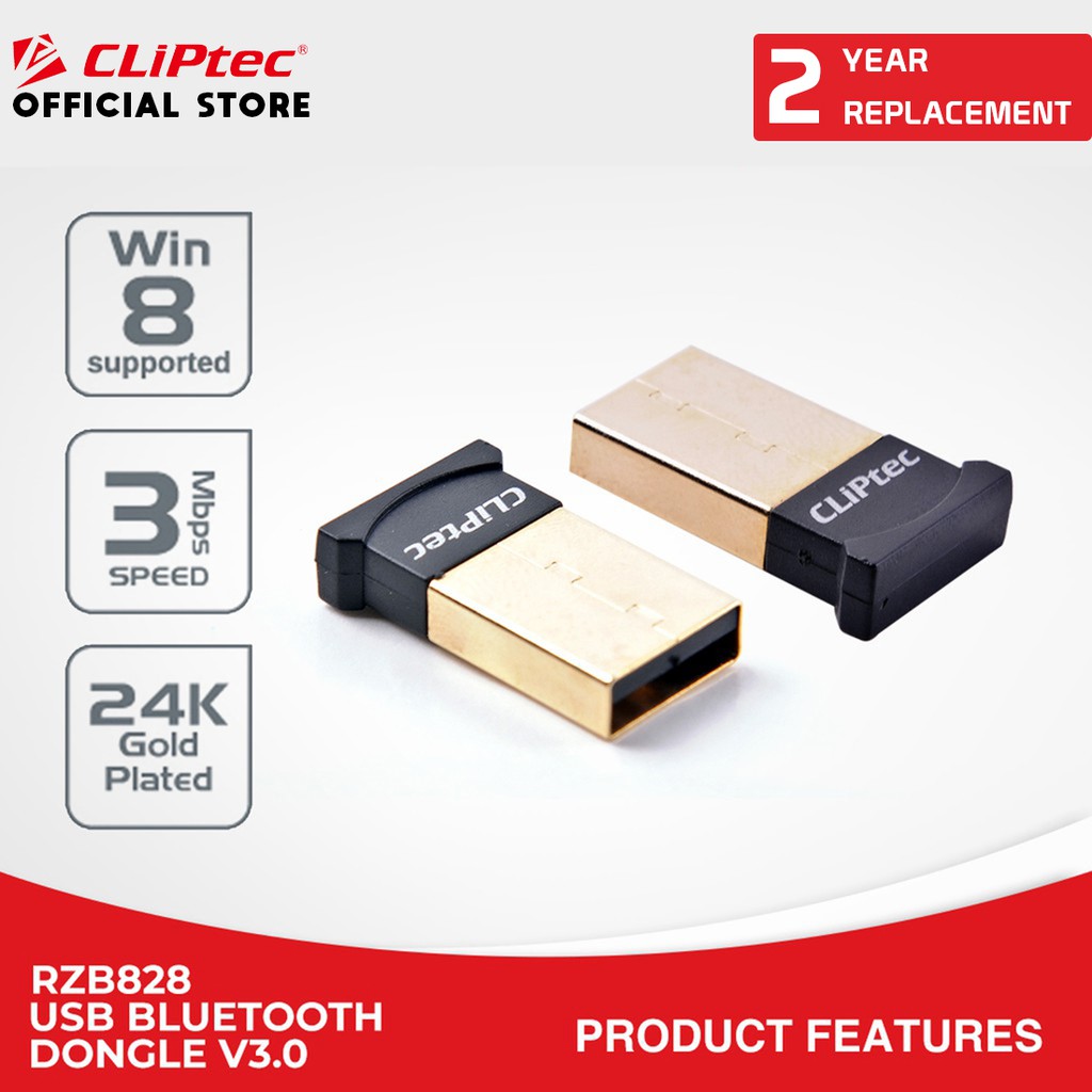 Jual Usb Bluetooth Dongle Cliptec Rzb Shopee Indonesia