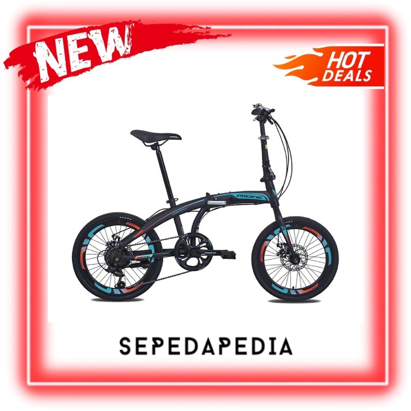 Jual SEPEDA LIPAT PACIFIC 20 INCH 2980 RX 6.0 | Shopee Indonesia