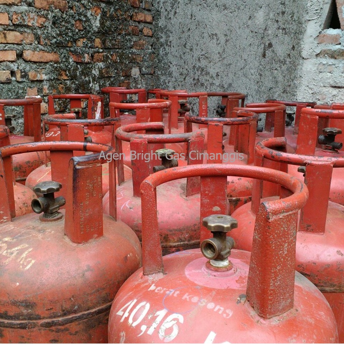 Jual Tabung Gas Elpiji Kg Plus Isi Orange Shopee Indonesia