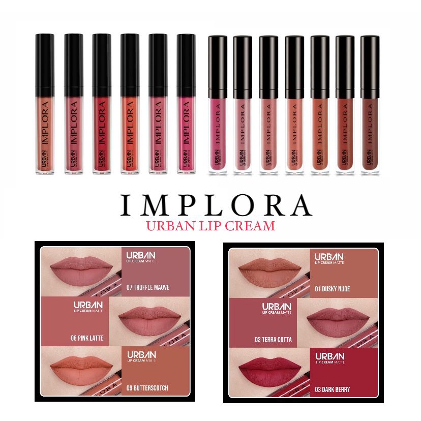 Implora urban deals lip cream matte