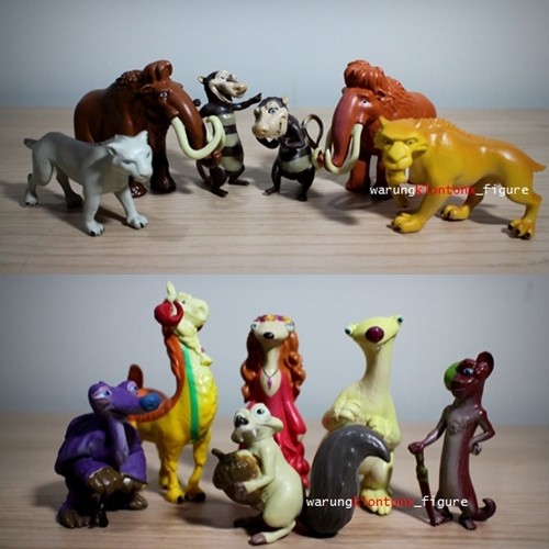 Jual Figure Ice Age Set 12pcs | Shopee Indonesia