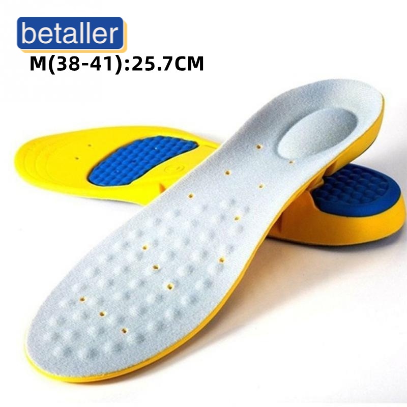Memory Foam Shoes Insoles Orthotics Arch Support Pain Relief Sports Insert  Pads Insole Cushion Soft