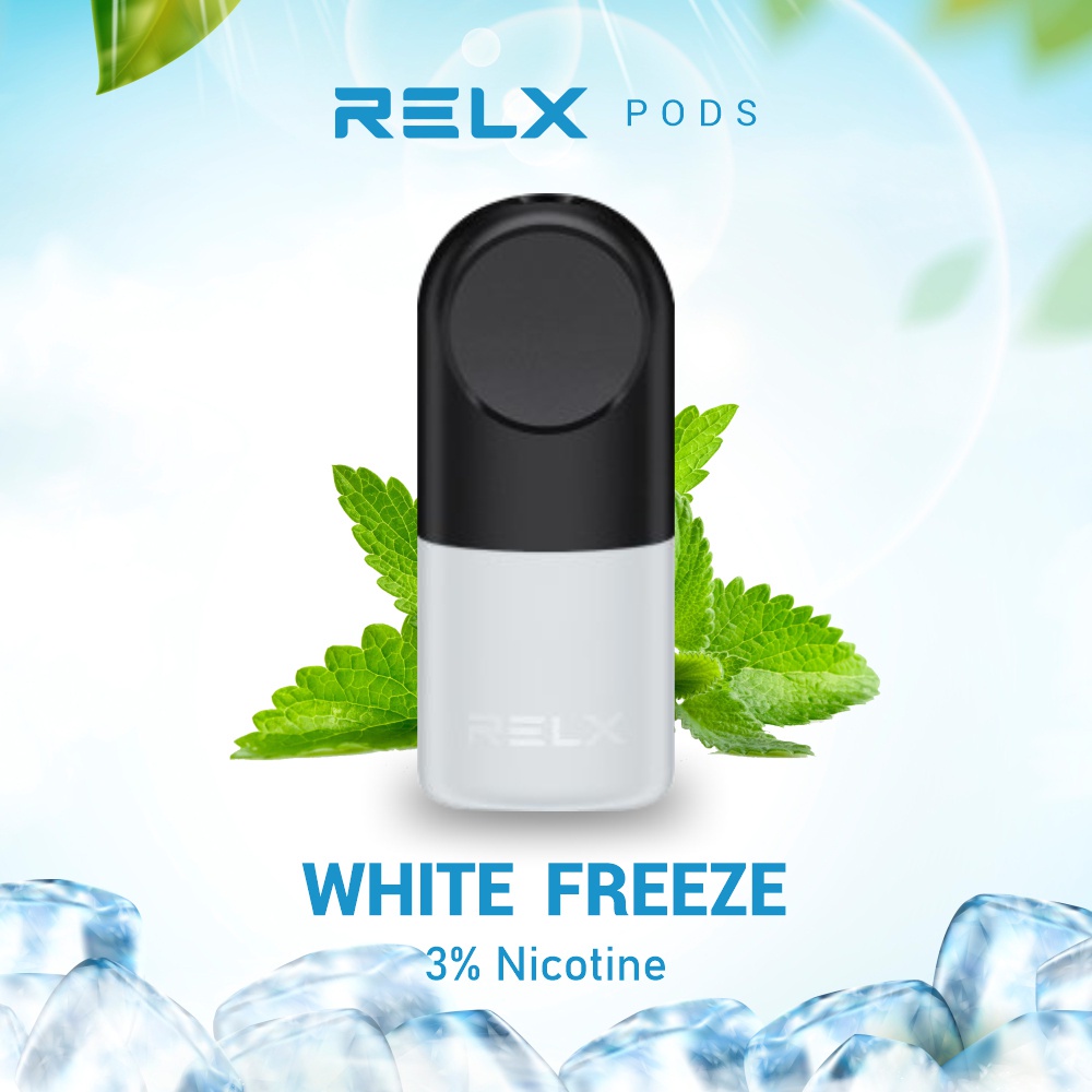 Jual Relx Infinity Essential Pod Pro White Freeze Eskrim Shopee