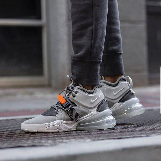 Jual Nike Air Force 270 Wolf Grey Shopee Indonesia