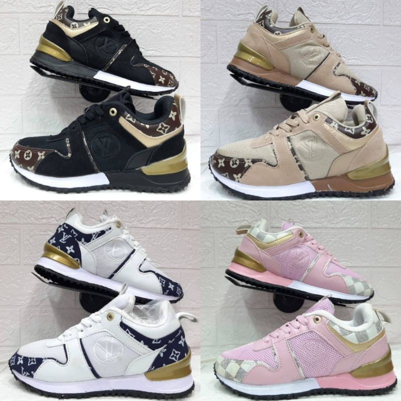 SEPATU LV ORIGINAL PRIA, Fesyen Pria, Sepatu , Sneakers di Carousell