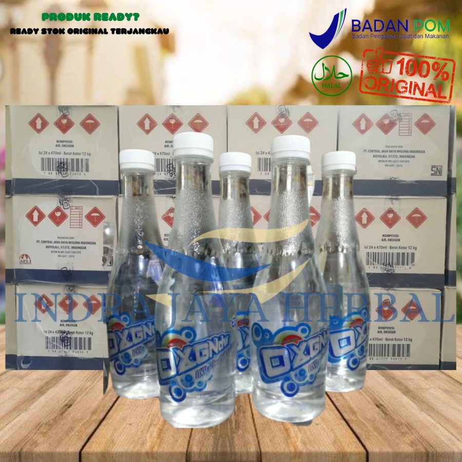 Jual Air Oksigen Air Oxy Original 100 Cjdw Oxygen Drinking Water 1 Dus 470ml Shopee Indonesia 