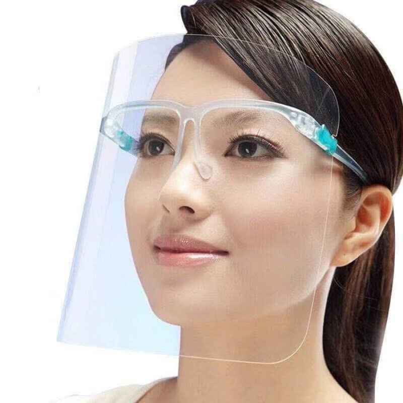 Jual Face Shield Kaca Mata Face Shield Artis Akrilik Kacamata Face Shield Raffi Ahmad Shopee