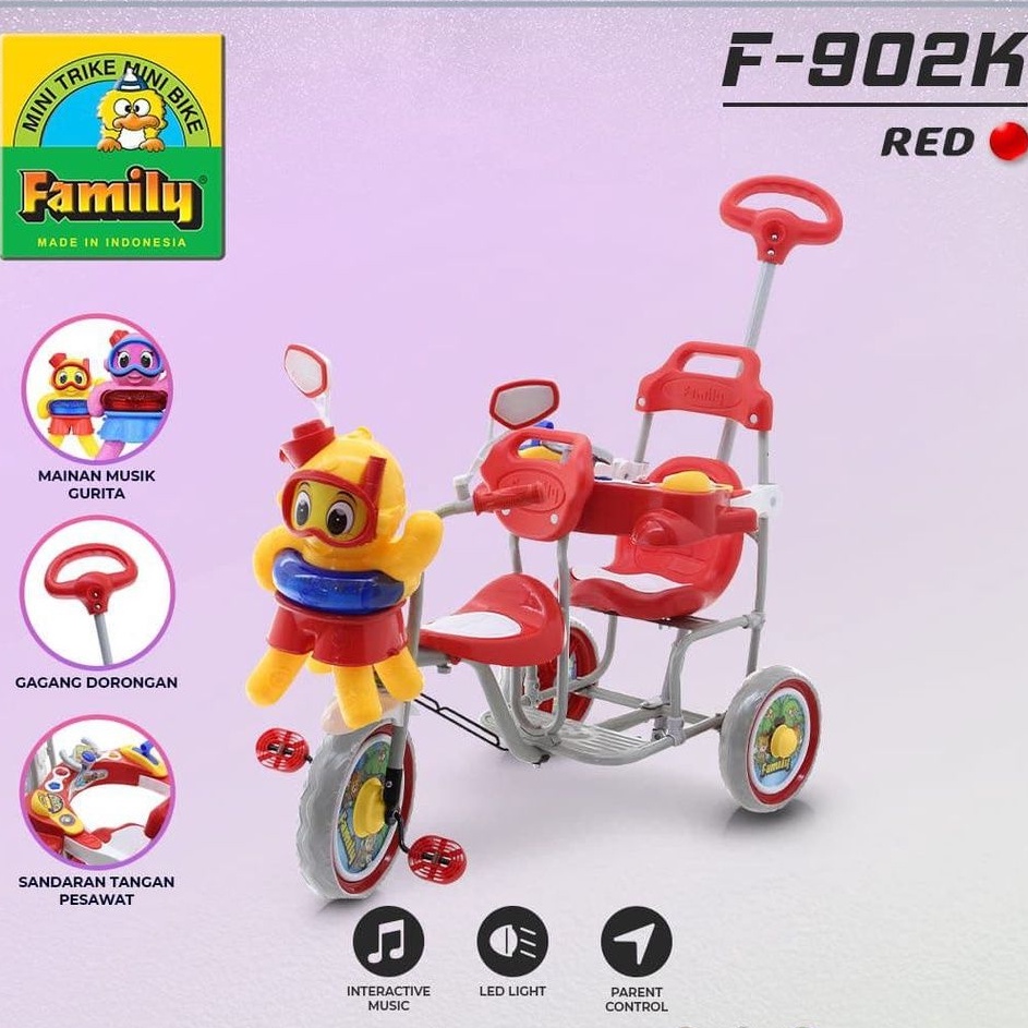Jual Sepeda Roda 3 Family 902 K | Shopee Indonesia