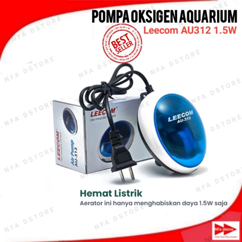 Jual Pompa Oksigen Aquarium Aerator Pompa Udara Ultra Silent Air Pump