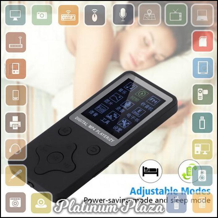 Jual Zyzy Mp4 Player Mini Mp3 Portable Music Player Tf Card S`Ycht2A