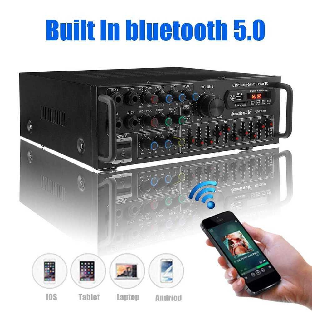 Jual Sunbuck AS-336BU - Audio Amplifier Bluetooth EQ Karaoke FM Radio ...