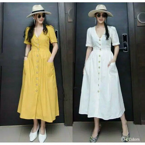 Jual Cnfashion Maxi Dress Maxi Dania Dress Dress Maxi Korea Maxi Fashion Korea