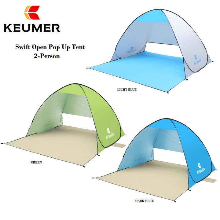 Jual KEUMER Swift Open PopUp Tent Tenda Portabel Kapasitas 2 Orang