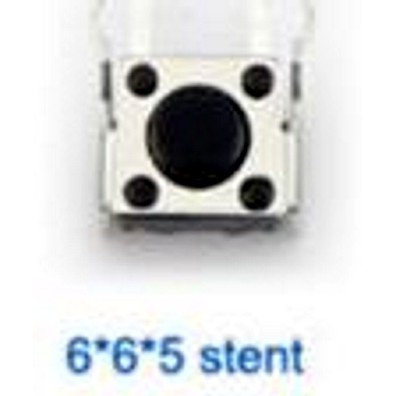 Jual Tact Switch Stent 6x6x5 mm Saklar Kecil Micro On Off Tactile 2 Pin ...