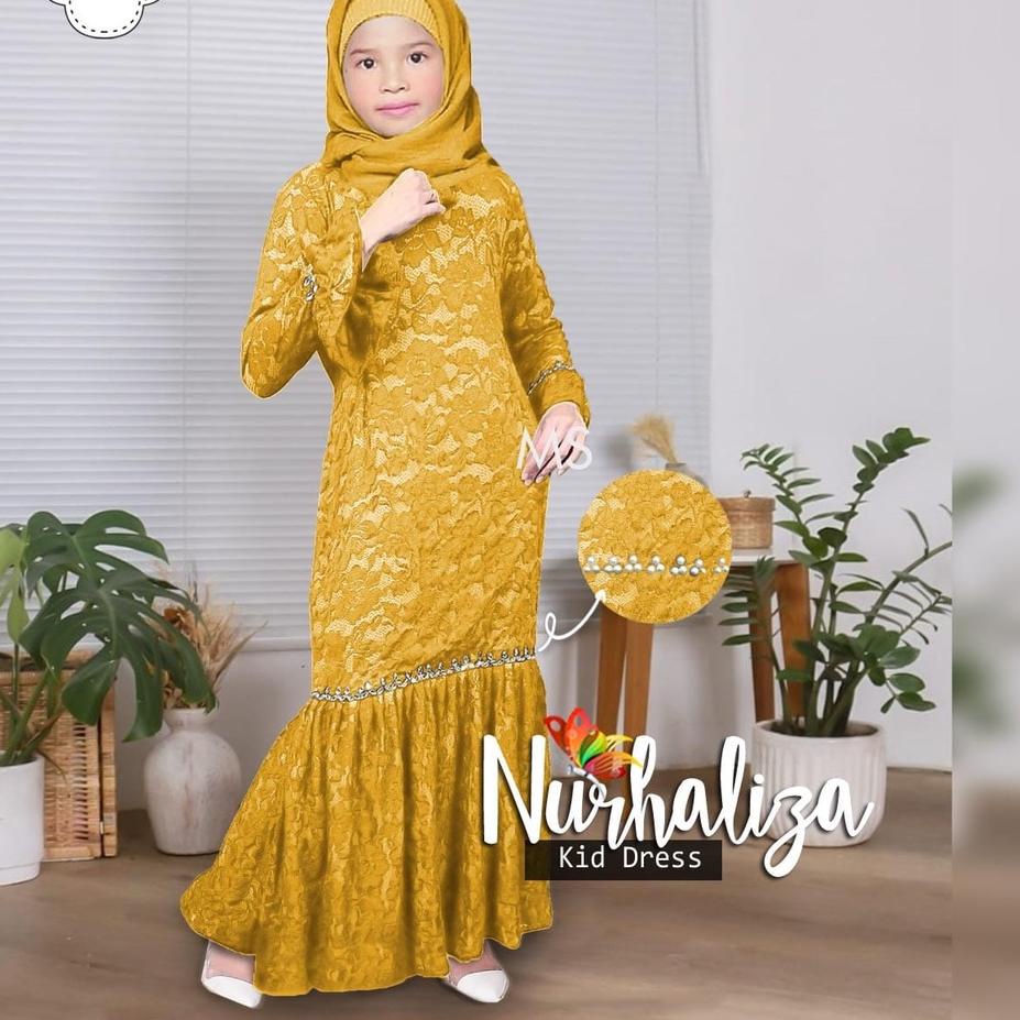 Jual New! MAXY NURHALIZA DUYUNG MUTIARA, BRUKAT, GAMIS HIJAB MUSLIM