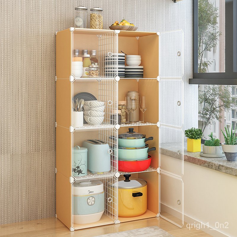 Jual Barang Pecah Belah Rak Rumah Tangga Lemari Multi-Lapisan Plat