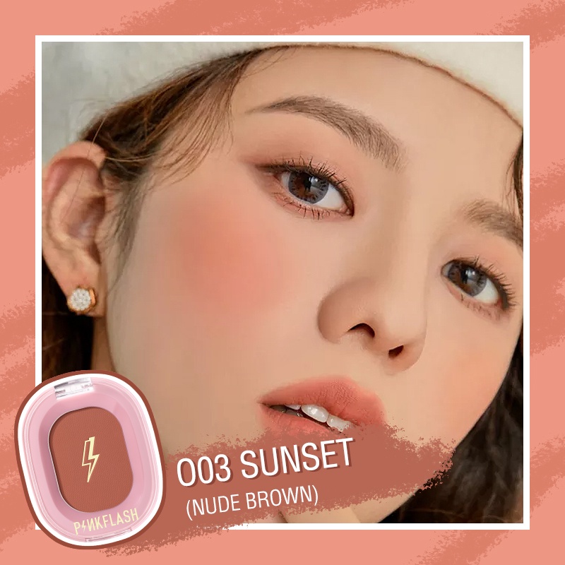 Jual PINKFLASH (GROSIR) PF-F01 BLUSHER SINGLE BLUSH ON ORIGINAL